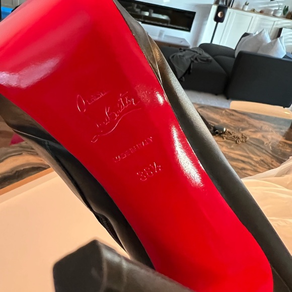 Louboutin Bianca Botta 140 King Calf Boots - Picture 6 of 7